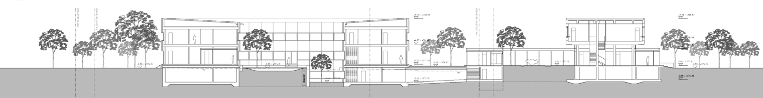 Bâtiment administratif pour le service de l’eau